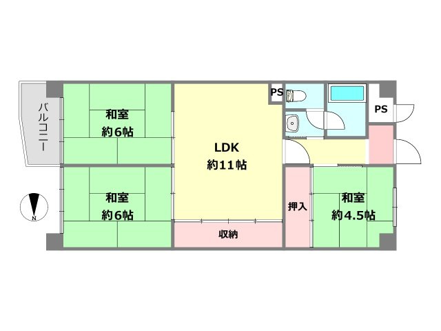 間取り：328000648757