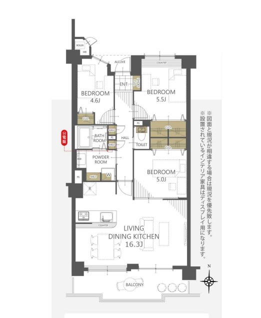 間取り：328000684337