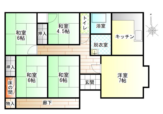 間取り：309000099482