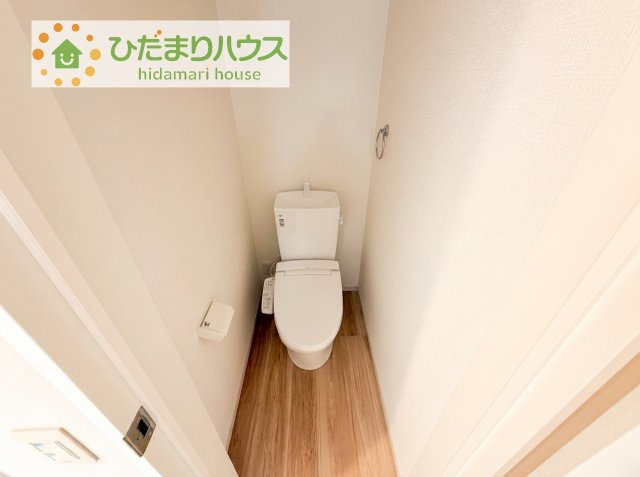 トイレは1F、2F共に完備！取り合いになることがありませんね(^^)/