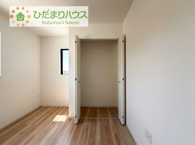 全室にクローゼットが付いていて、お部屋の住空間もスッキリ広々使えそうです(^^)