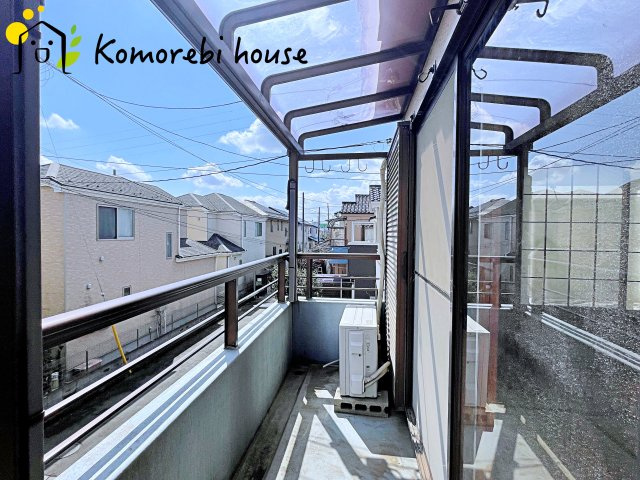 広々としたバルコニーです