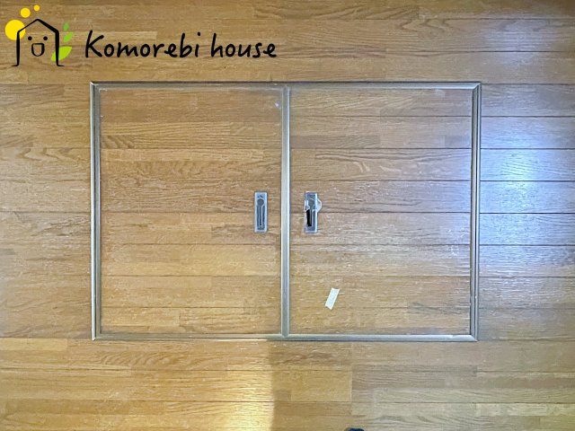 床下収納です