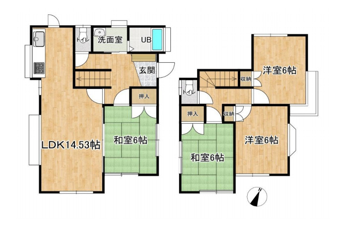 間取り：311002343582