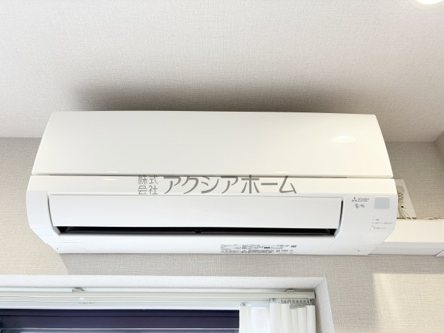 リビングにエアコン1台付いています！
