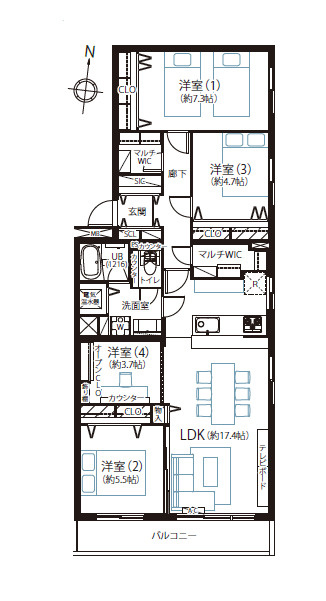 間取り：313004642196