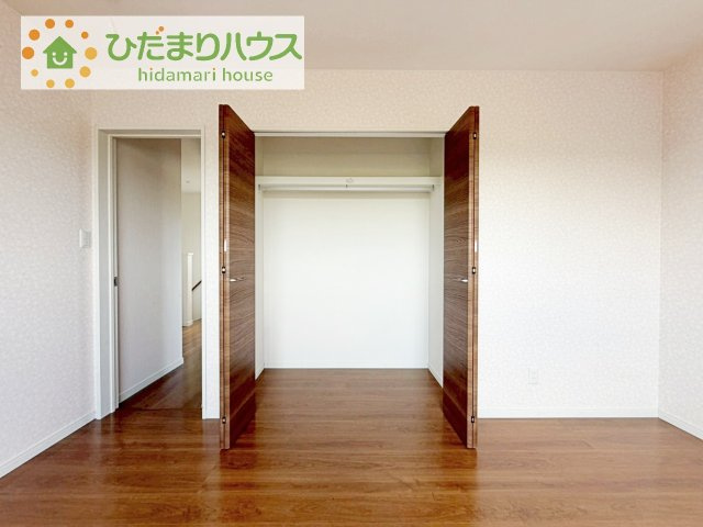 各居室にはしっかりと収納を完備！
