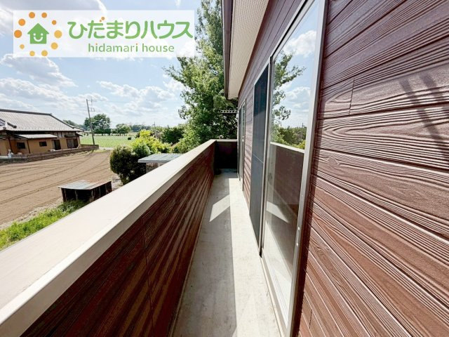 南側に面したバルコニー☆彡お洗濯物がよく乾きます♪