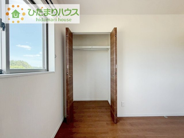 全室にクローゼットが付いていて、お部屋の住空間もスッキリ広々使えそうです(^^)