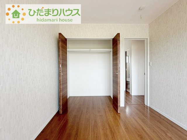 全室にクローゼットが付いていて、お部屋の住空間もスッキリ広々使えそうです(^^)