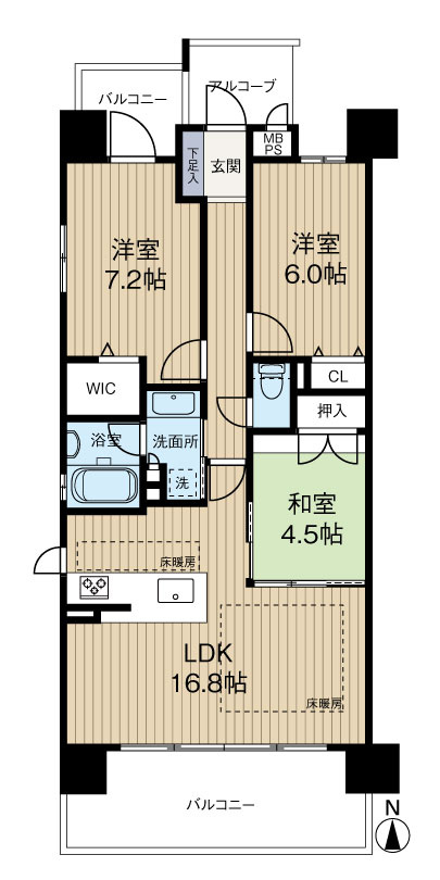 間取り：328000639612