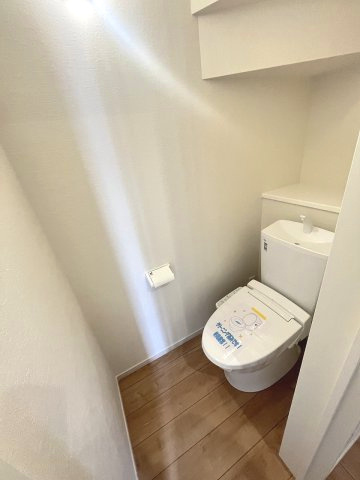 現地写真。1階のトイレです。