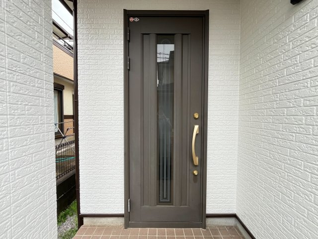ゆったりとした玄関です