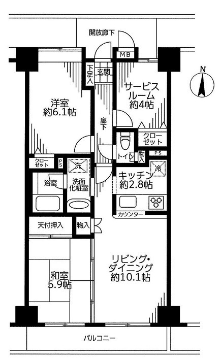 間取り：313004484928