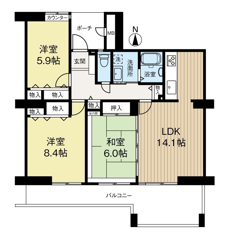間取り：328000628082