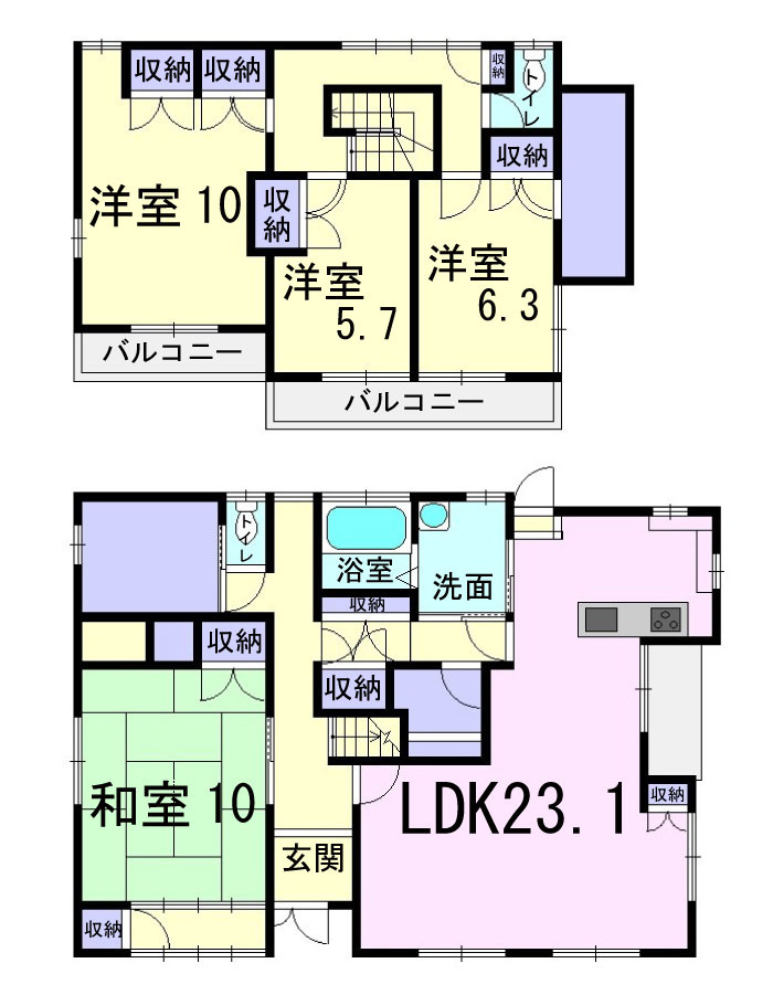 間取り：341000026734