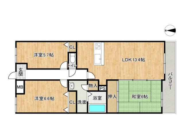 間取り：328000607983