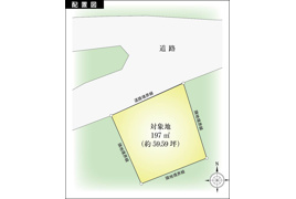 南箱根ダイヤランド　売地の間取り