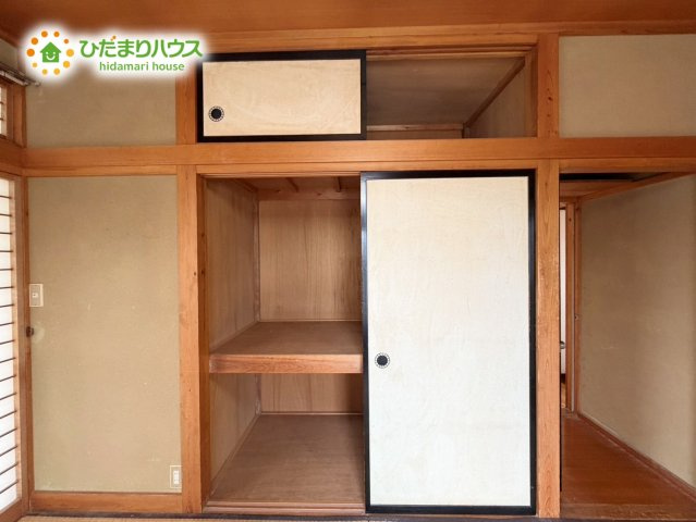和室の収納は横開きクローゼット！物の出し入れも楽々です(^^)