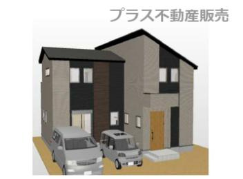 完成イメージの外観パースです。