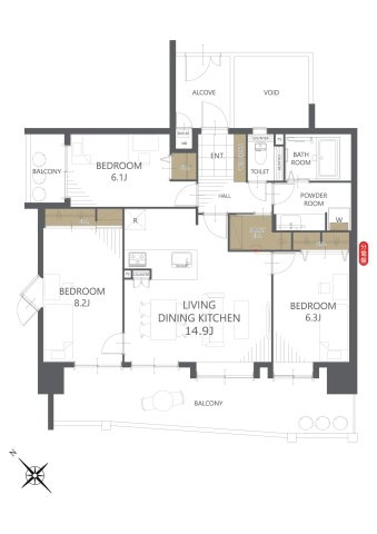 間取り：323000487535