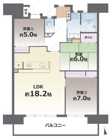 間取り：343000078359