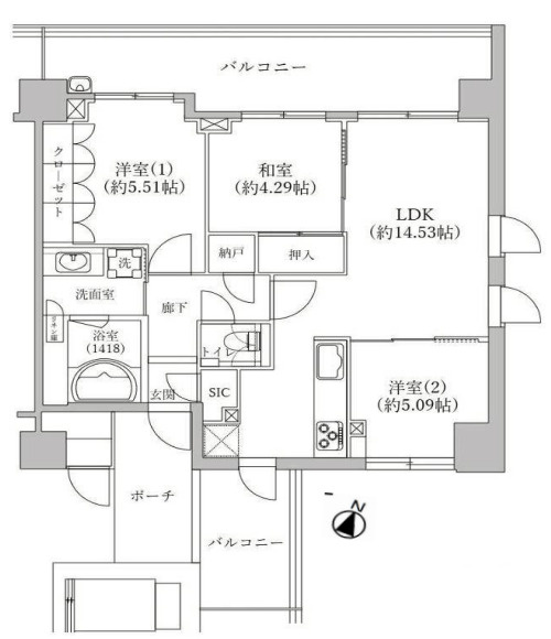 間取り：328000625697