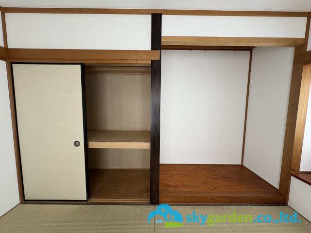 押入れと床の間