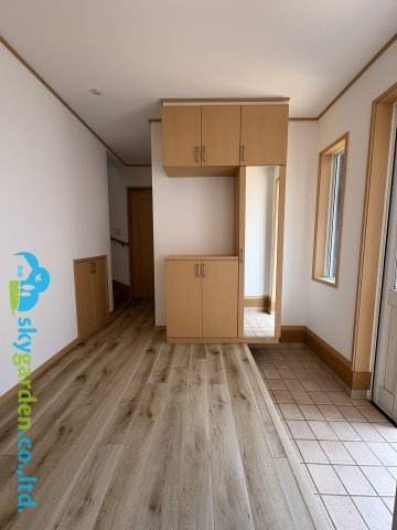 ゆったりとした玄関ホール