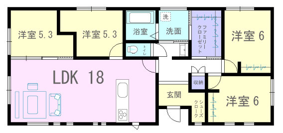 間取り：342000017267