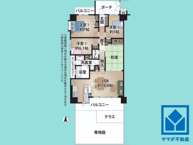 間取り：328000617076