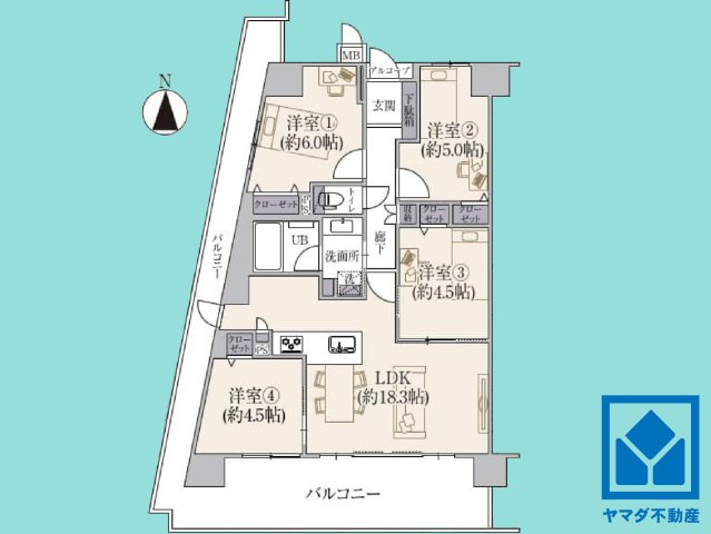 間取り：328000645624