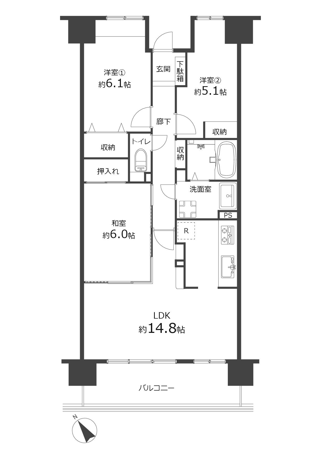 間取り：323000461908