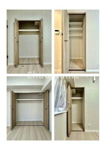 居室にはクローゼットを完備し、自由度の高い家具の配置が叶うシンプルな空間です。お子様の成長と必要になる子供部屋を与えるにはぴったりの間取りですね。