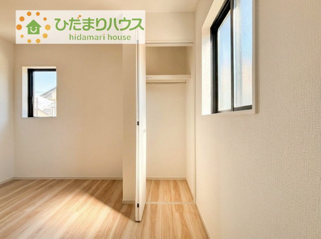 各居室にはしっかりと収納を完備！