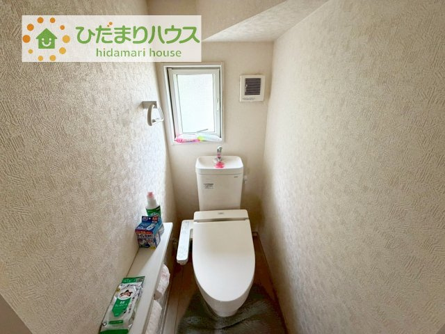トイレは1F、2F共に完備！取り合いになることがありませんね(^^)/