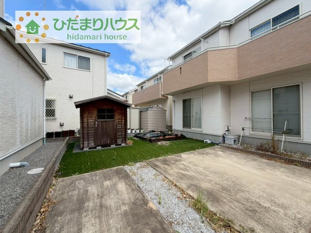 お子様の元気なお外遊びも、自宅のお庭なら安心ですね(^^♪