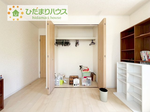 各居室にはしっかりと収納を完備！