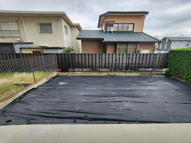 お庭で自由な時間を過ごせます