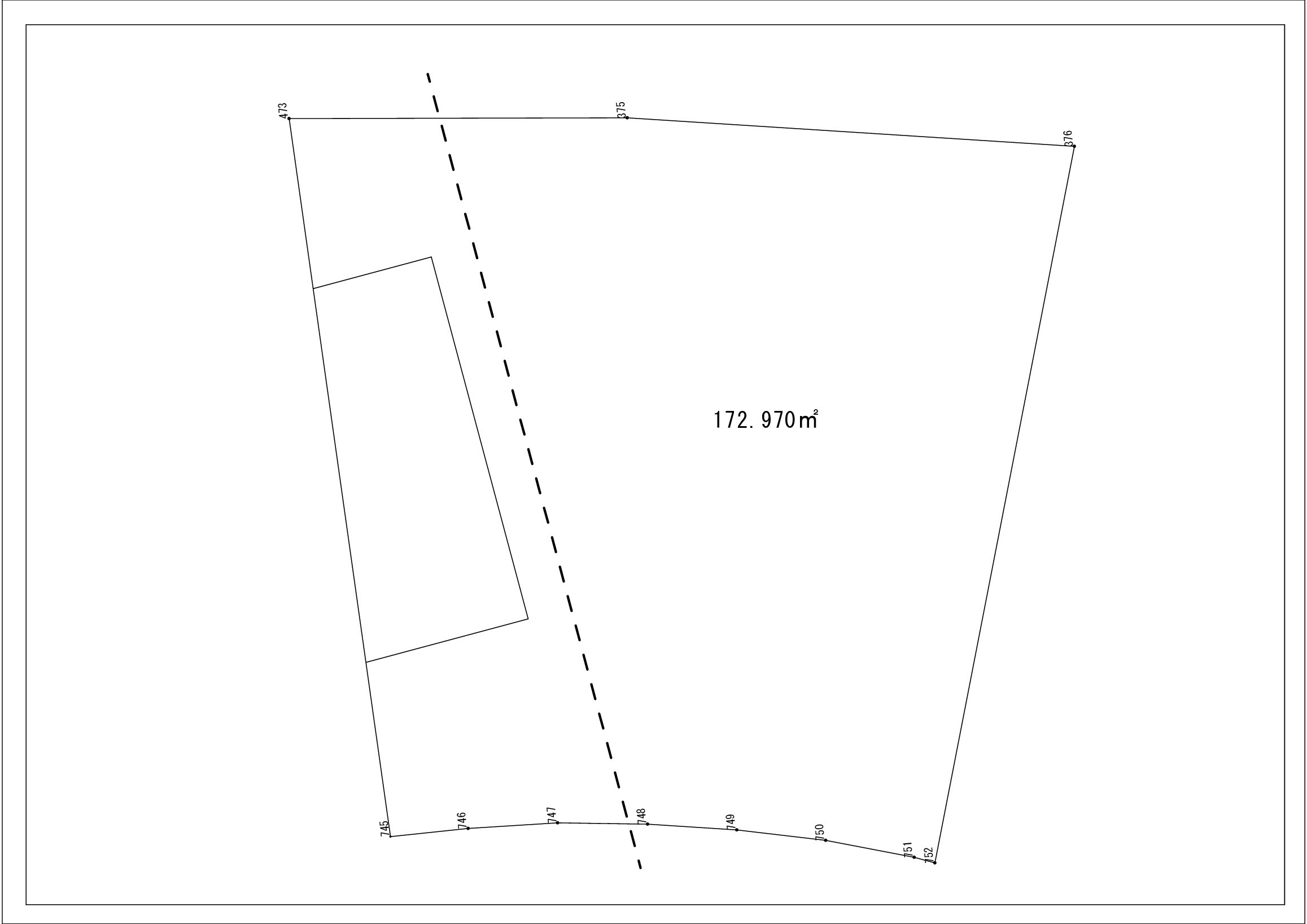 分筆予定図　　