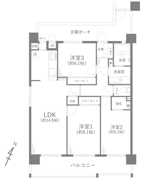 apartment 埼玉県熊谷市中央２丁目251