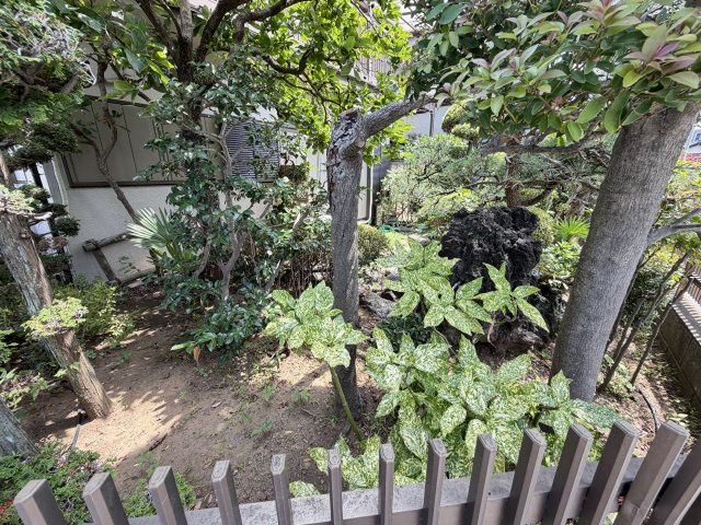 広々としたお庭があります