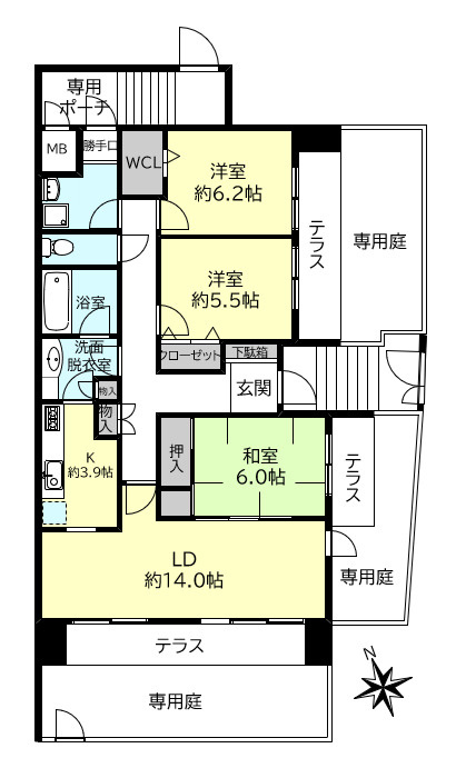 間取り：328000661740