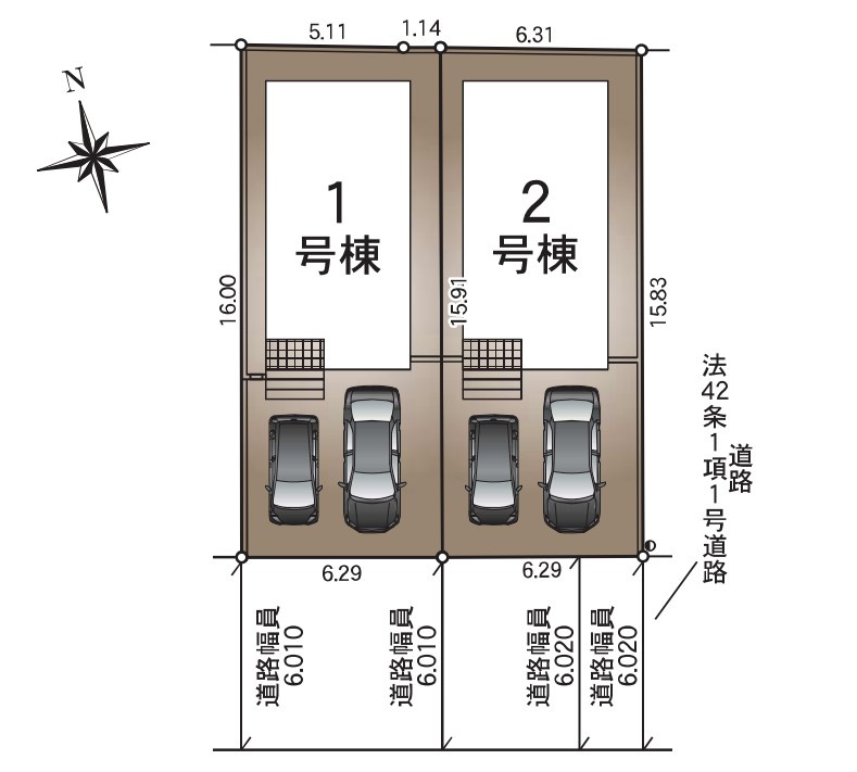 区画図