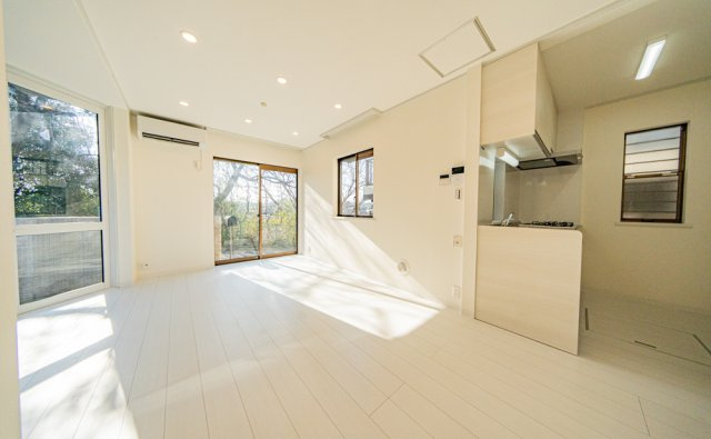 開放感のあるリビングダイニングです