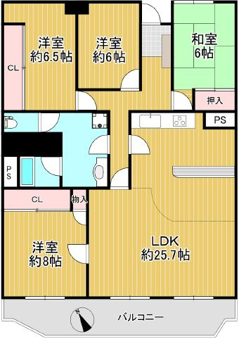 間取り：328000623996