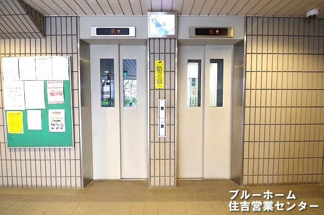 エレベーターがあります！