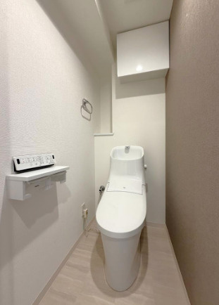 コンパクトで使いやすいトイレです
