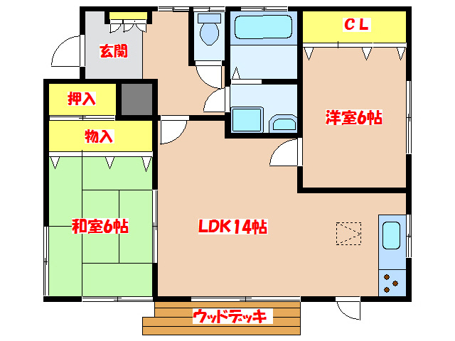 間取り：346000040044