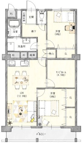 間取り：323000491821